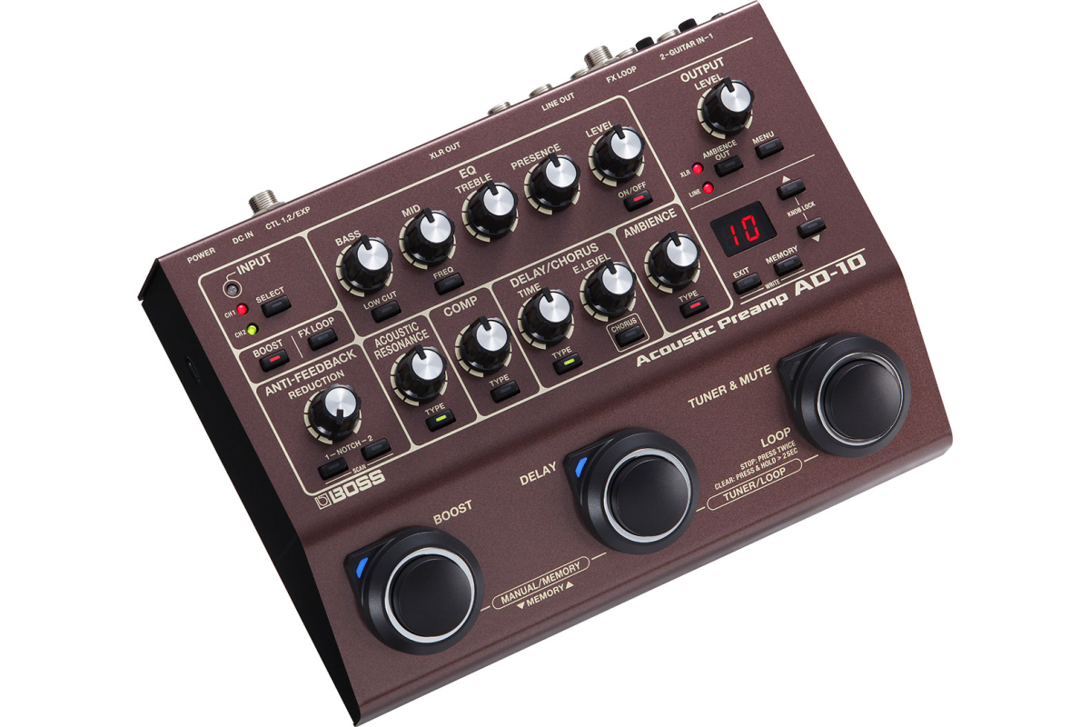 Гитарный процессор эффектов Boss AD-10